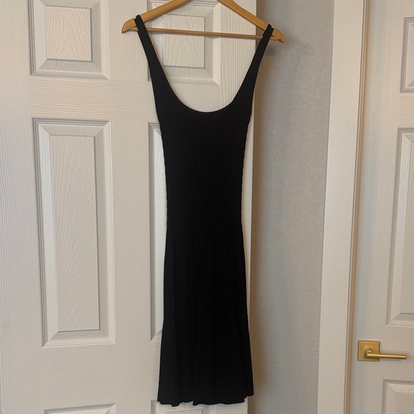 Authentic!! Prada Black knitted Midi Dress - Picture 1 of 8